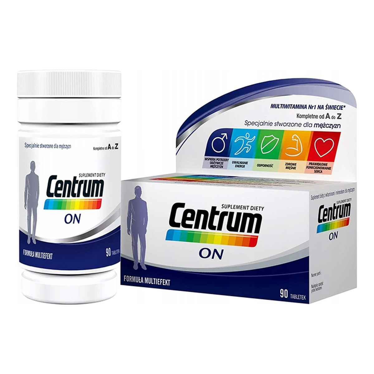 Centrum On witaminy i minerały dla mężczyzn suplement diety 90 tabletek