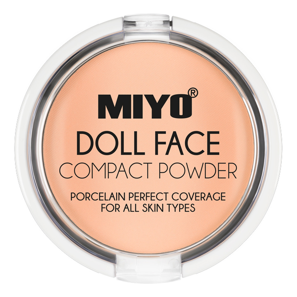 MIYO Doll Face Compact Powder Prasowany puder matujący 7g