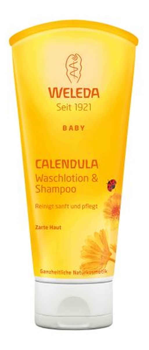 Calendula Baby Shampoo And Body Wash mydło i szampon dla niemowląt z nagietkiem lekarskim