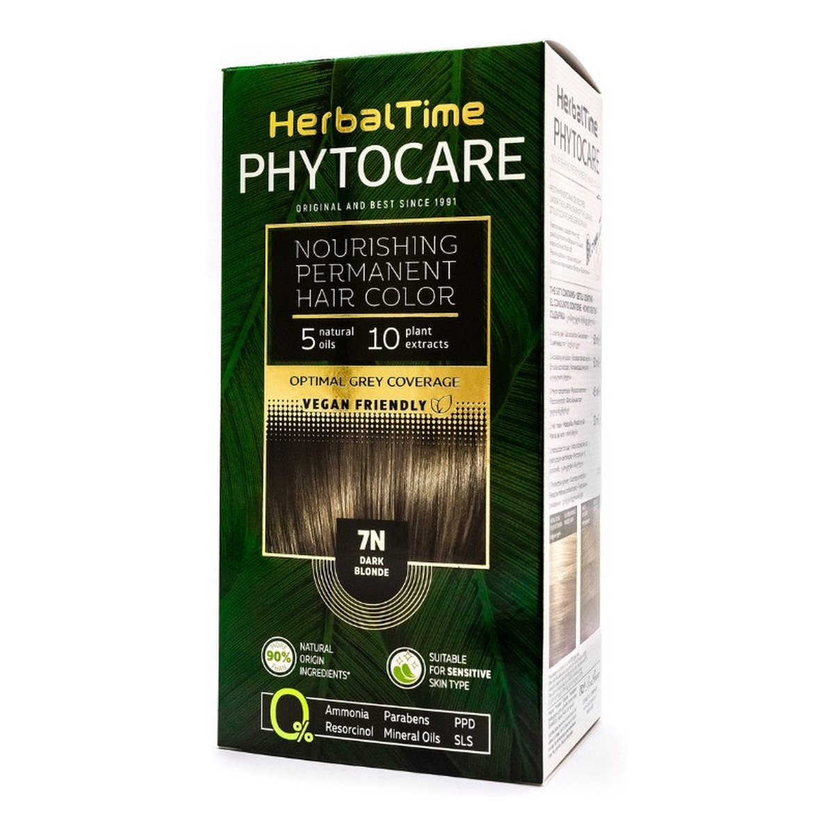 Herbal Time Phytocare Farba do włosów naturalna