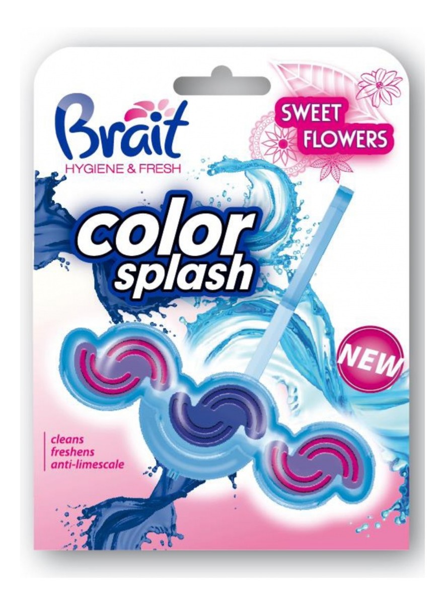 Sweet Flowers Kostka toaletowa 2-fazowa do WC