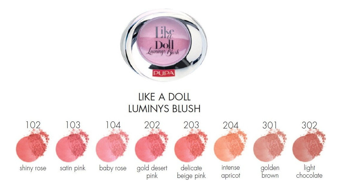 Luminys Blush Wypiekany róż do policzków