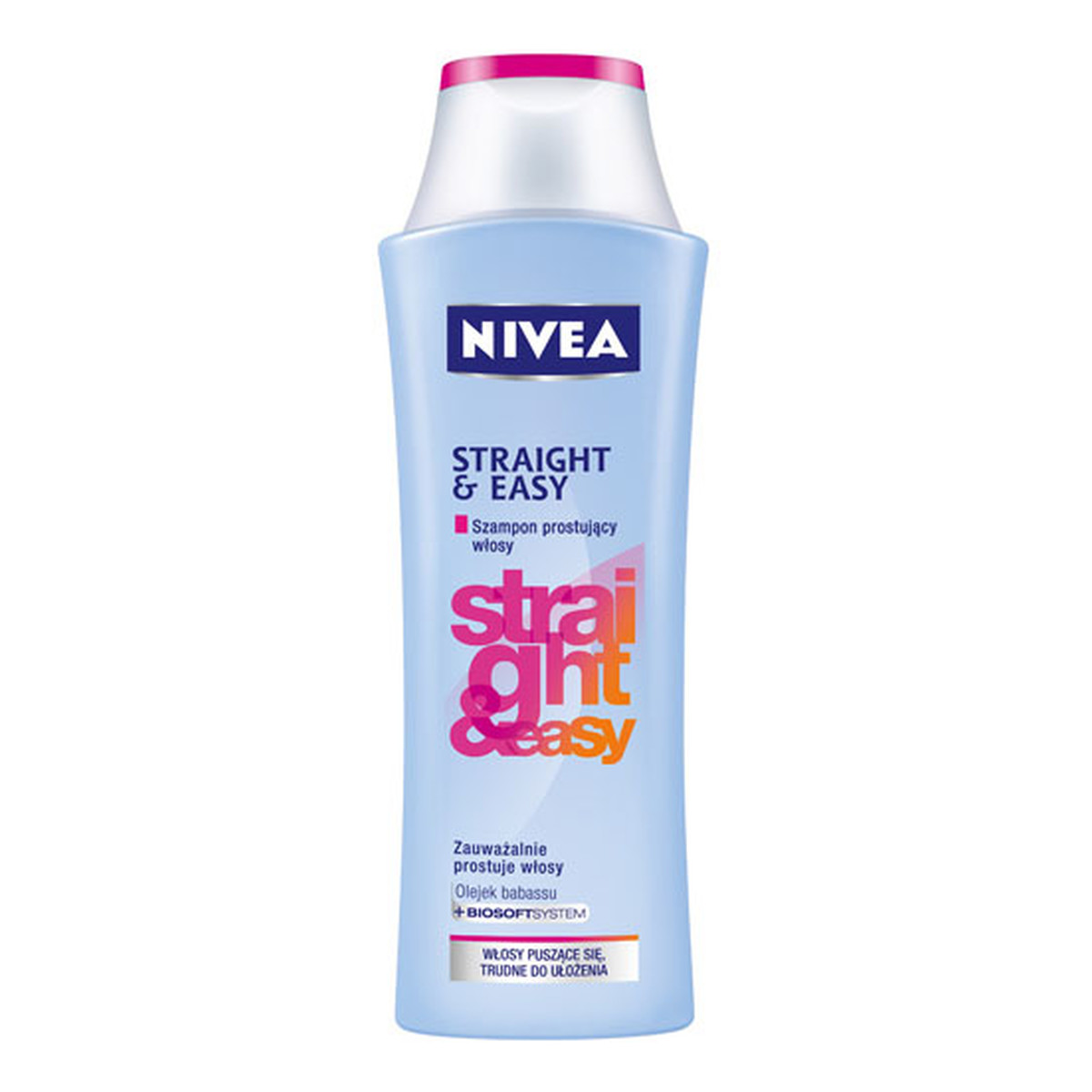 Nivea Szampon Prostujący Włosy Straight & Easy 400ml