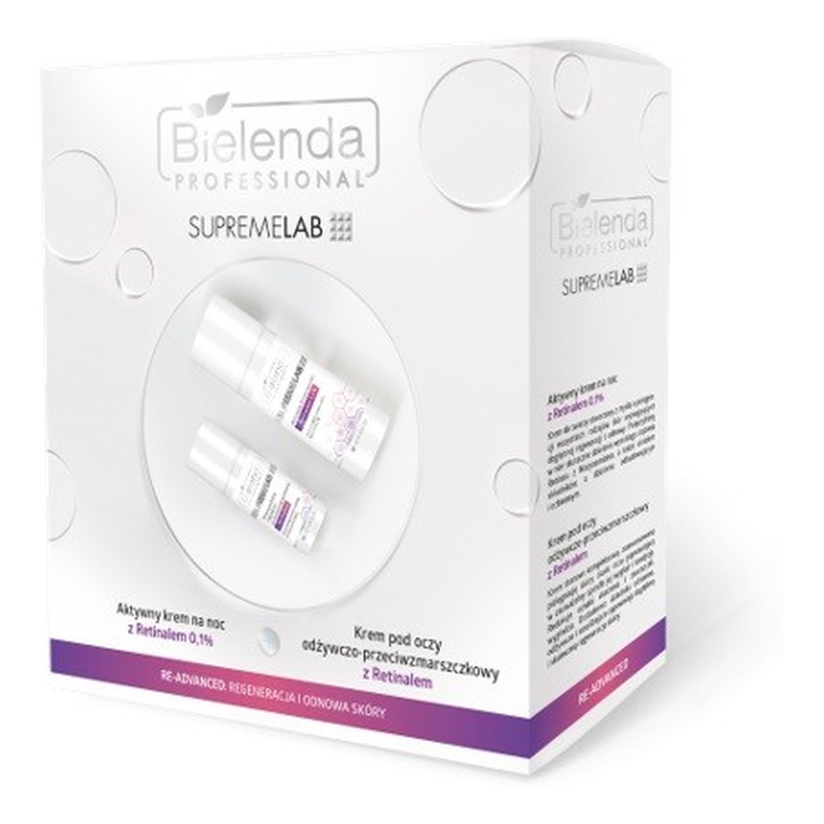 Bielenda Professional Supremelab Zestaw prezentowy re-advanced