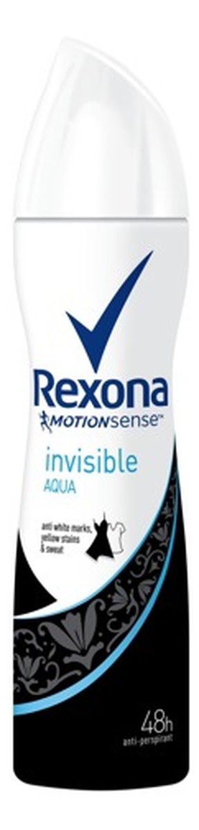 Woman Dezodorant spray Invisible Aqua