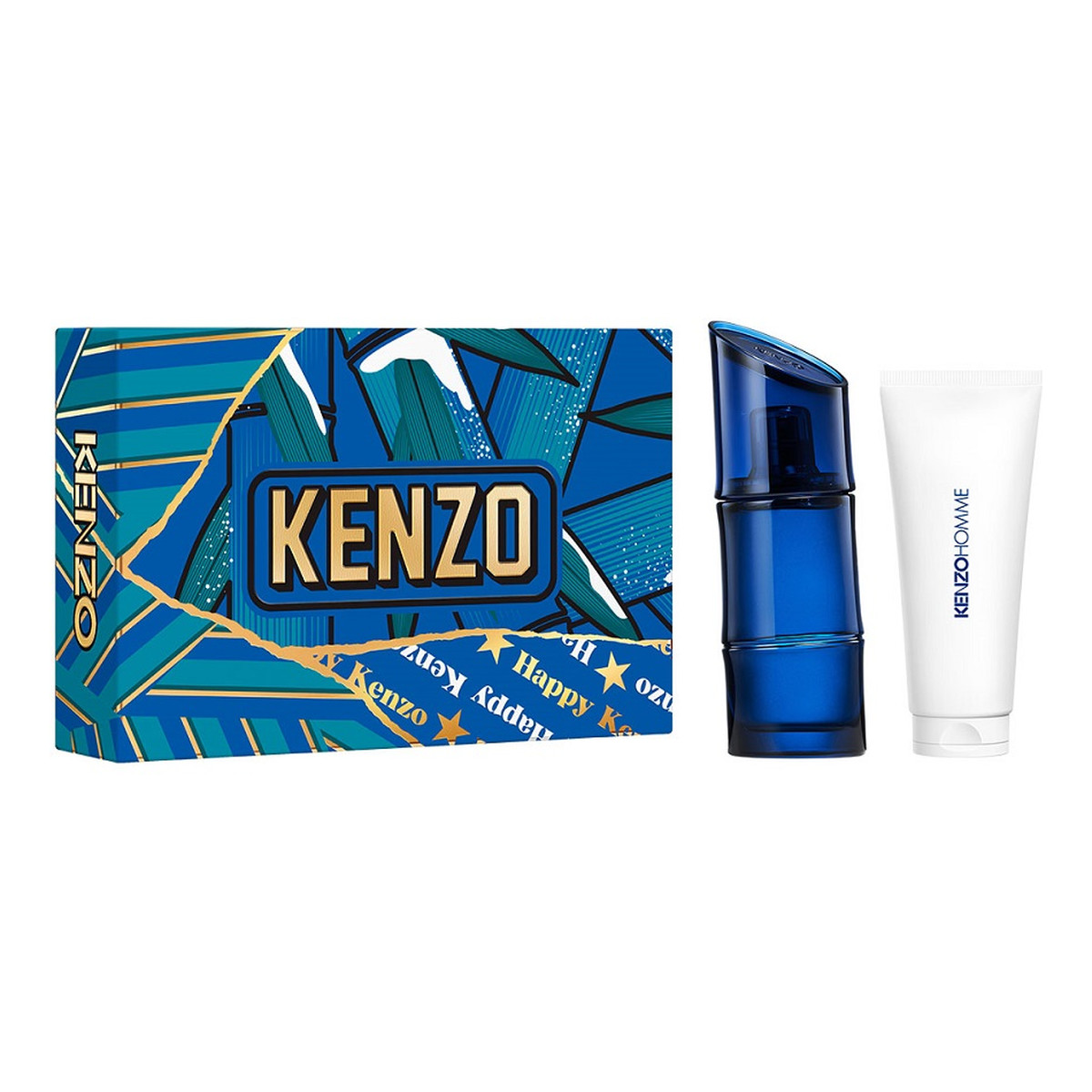 Kenzo Homme Intense Zestaw woda toaletowa spray 60ml + żel pod prysznic 75ml