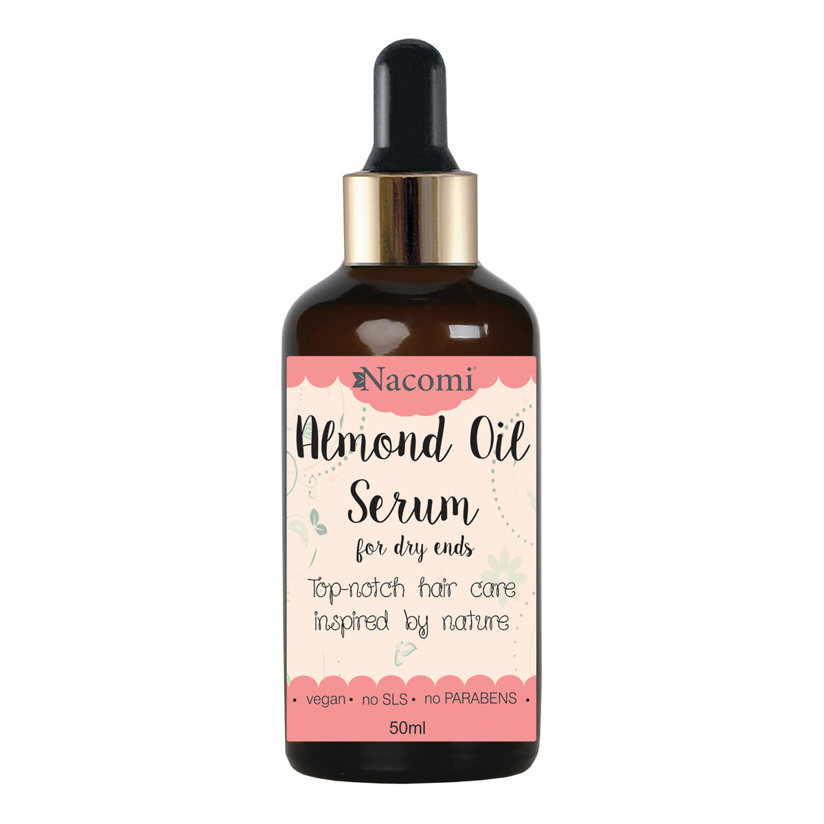 Nacomi Serum na końcówki włosów z olejem migdałowym 50ml