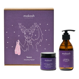 Zestaw nawilżający żel do mycia ciała i dłoni 200ml + lipidowy balsam ujędrniający do ciała 120ml