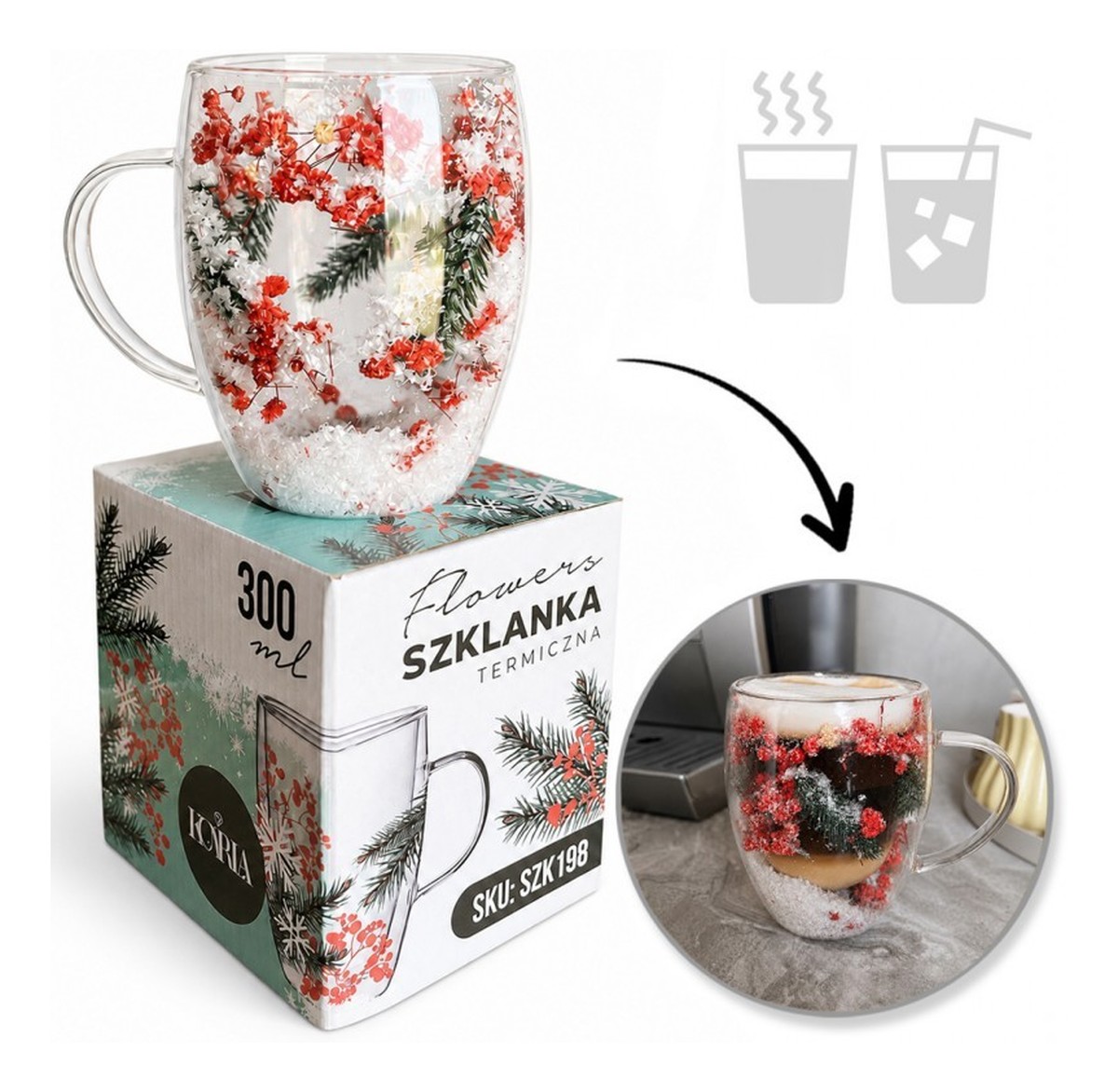 Szklanka termiczna