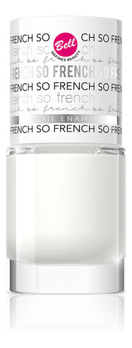 SO FRENCH MANICURE NAIL ENAMEL Trwaly lakier do paznokci