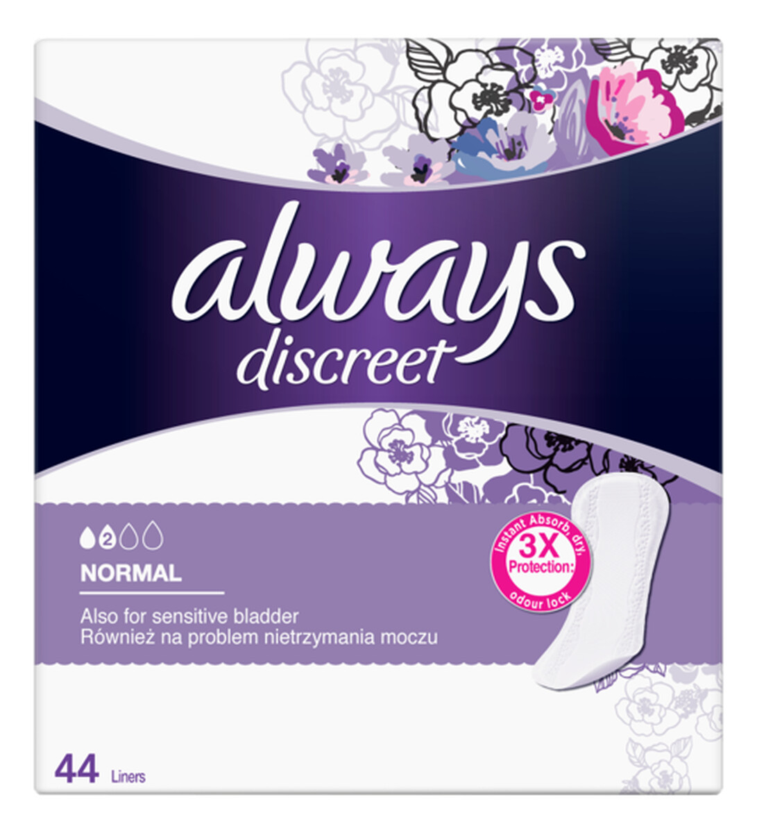 Wkładki na nietrzymanie moczu Normal