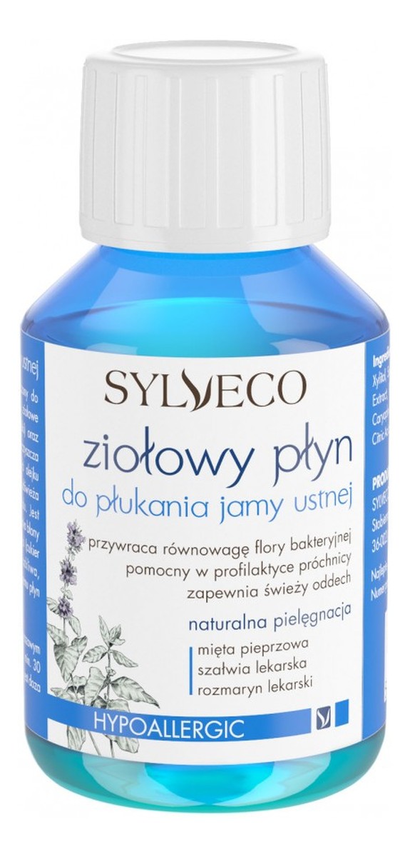 MINI Ziołowy płyn do płukania jamy ustnej