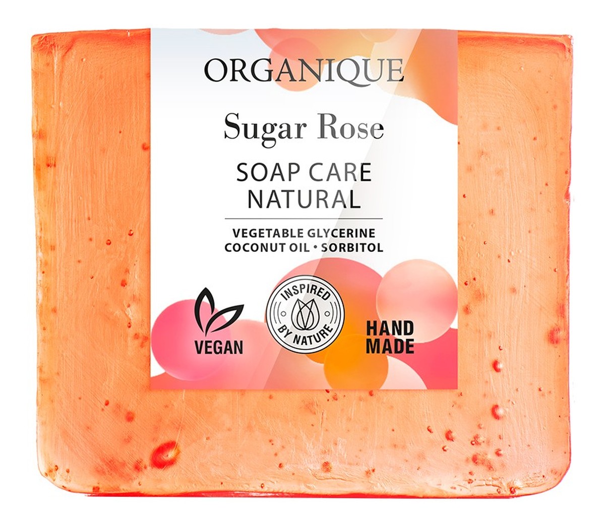 Mydło naturalnie pielęgnujące sugar rose