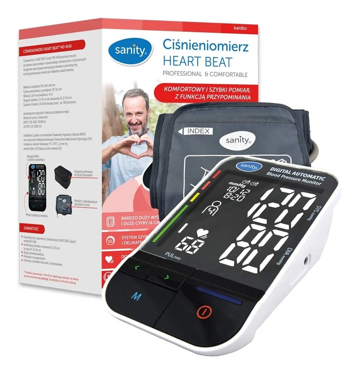 Heart Beat ciśnieniomierz MD 4140