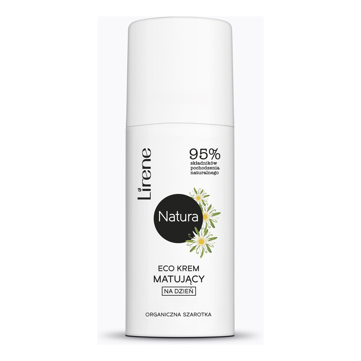 Lirene NATURA ECO KREM MATUJĄCY NA DZIEŃ ORGANICZNA SZAROTKA 50ml