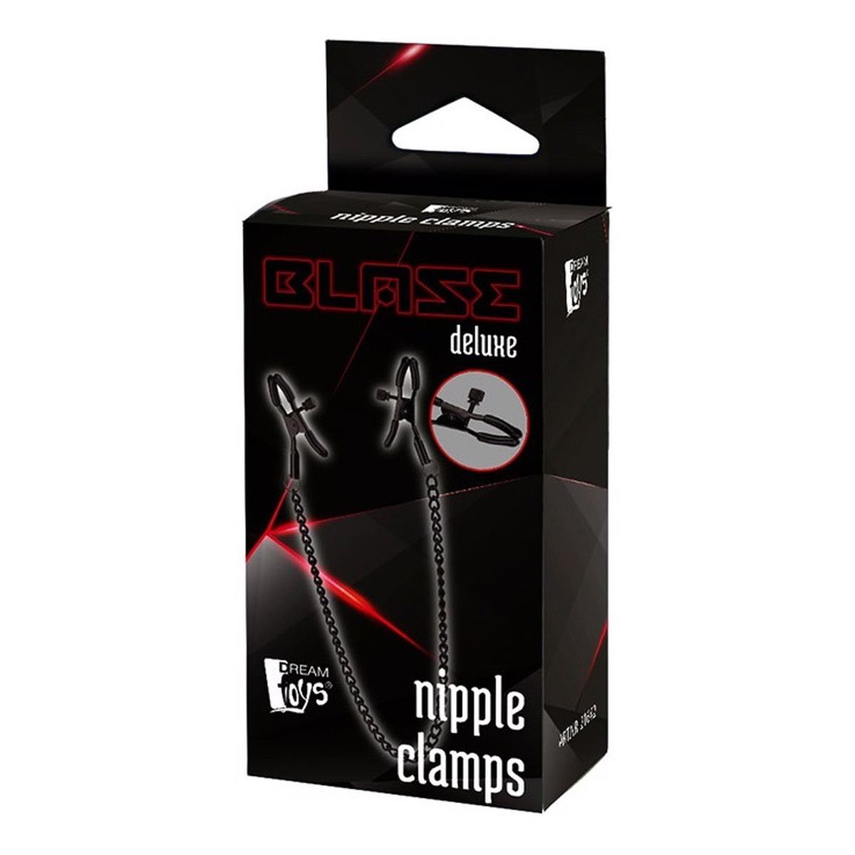 Dream Toys Blaze deluxe nipple clamps zaciski na sutki