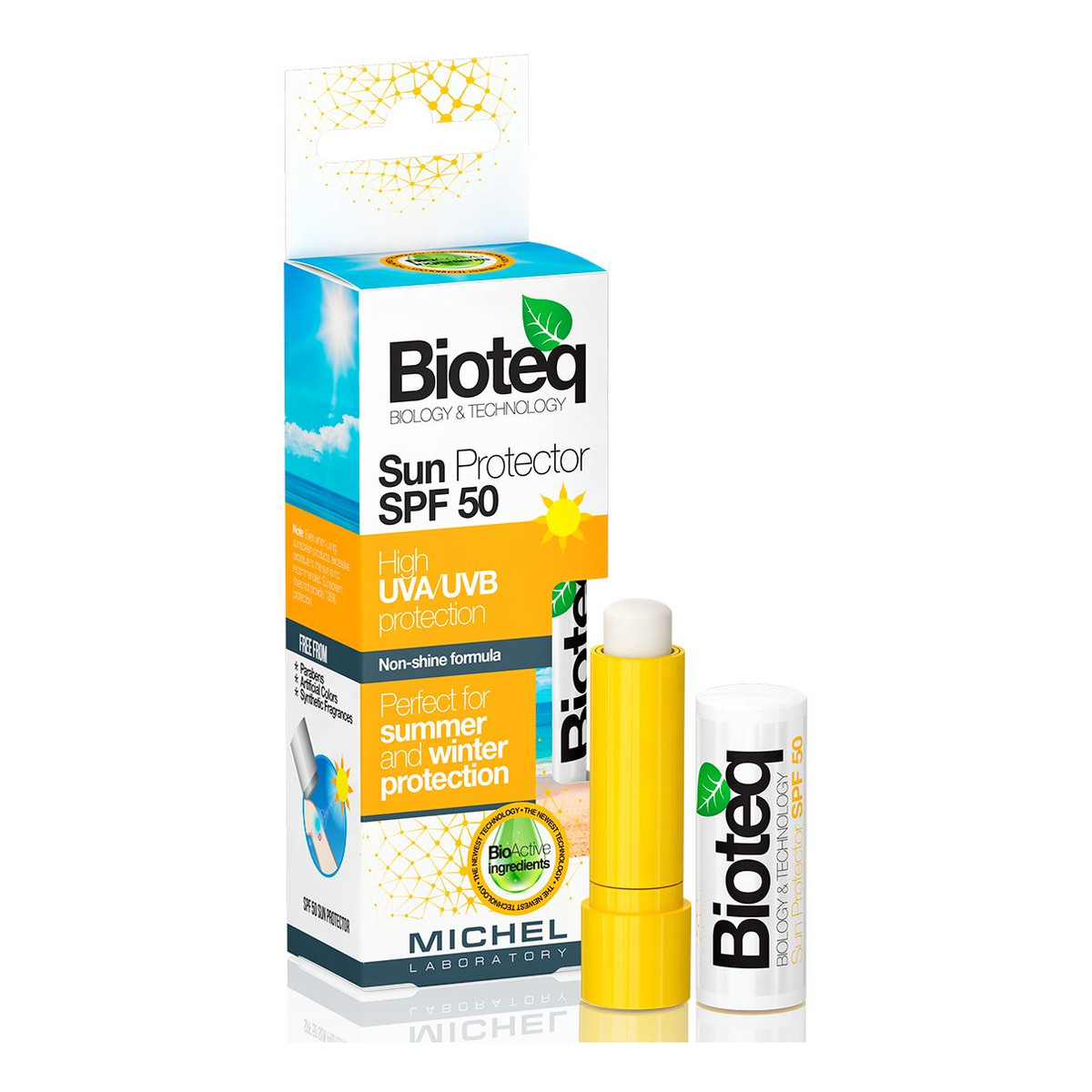 Bioteq Sun Protector sztyft ochronny SPF50 4g