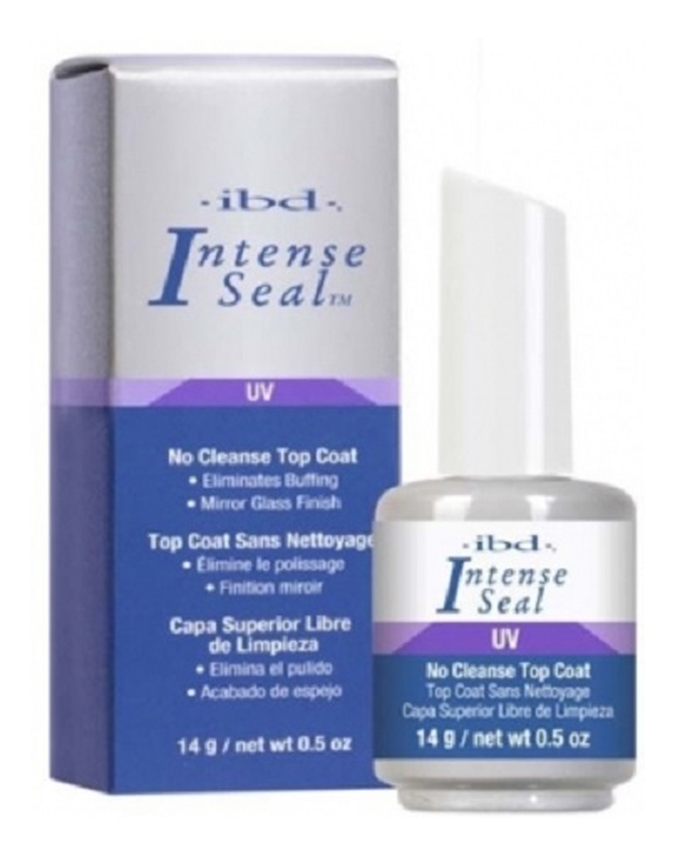 Intense Seal UV No Cleanse Top Coat żel nabłyszczający