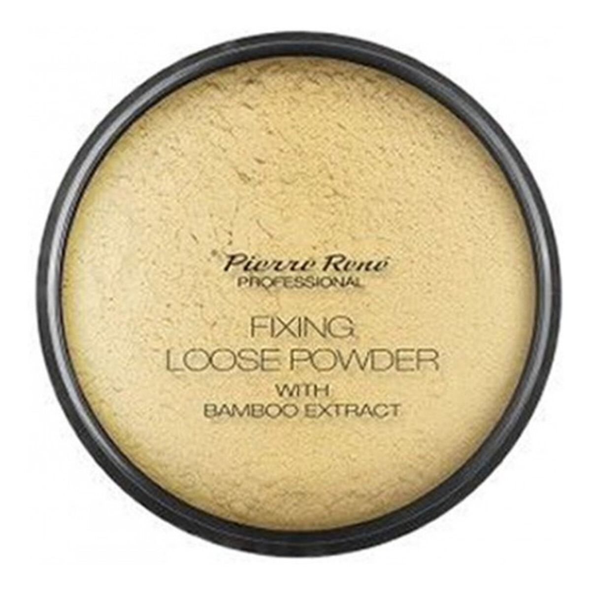 Pierre Rene Professional Fixing Loose Powder With Bamboo Extract puder sypki Bambus & Banan 12g