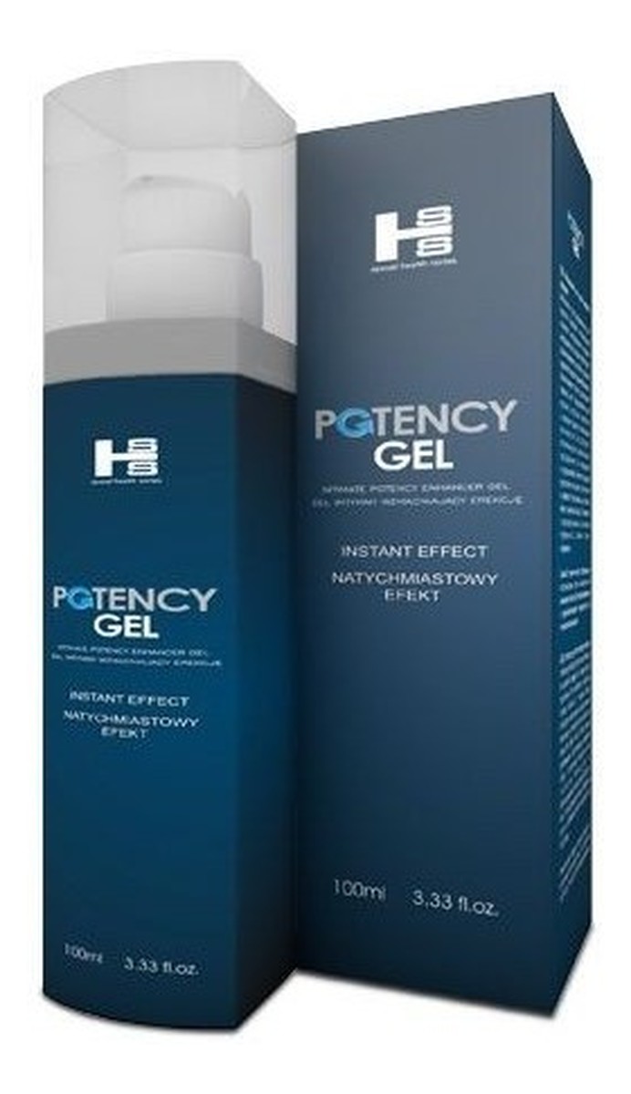 Potency Gel żel intymny natychmiastowo wzmacniający erekcję