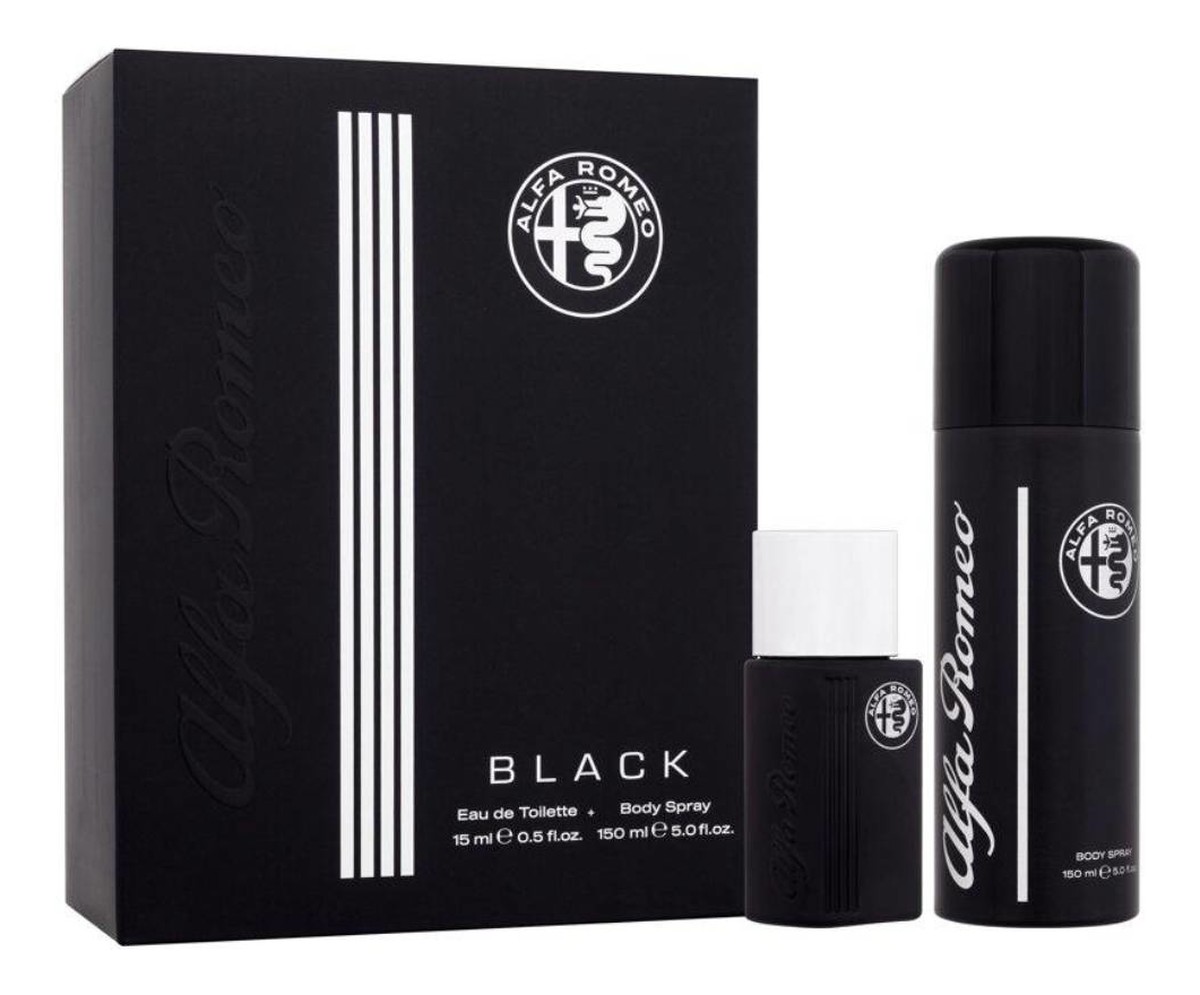 zestaw woda toaletowa spray 15ml + perfumowany spray do ciała 150ml