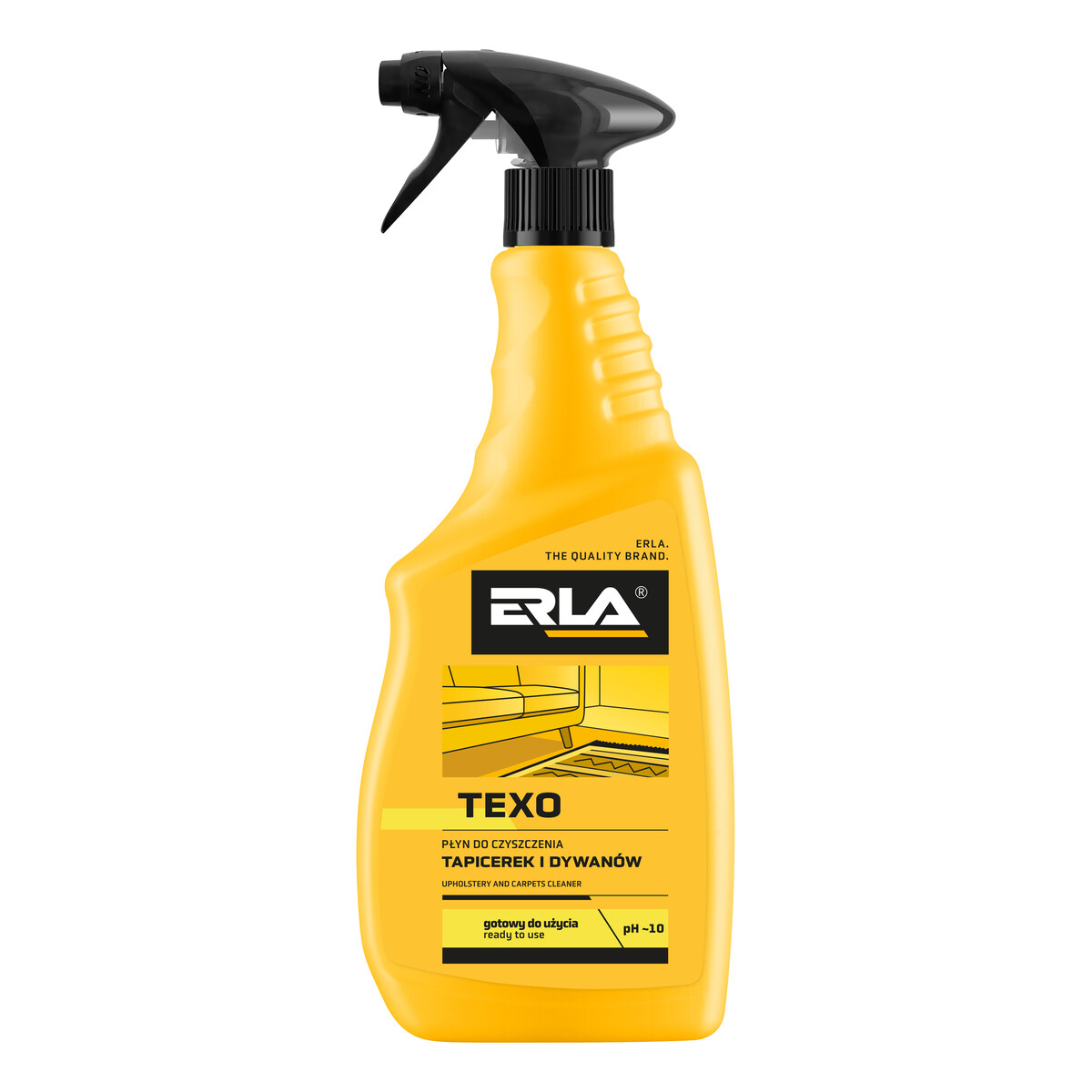 Erla Home Texo Płyn do Czyszczenia Tapicerki i Tkanin 750ml