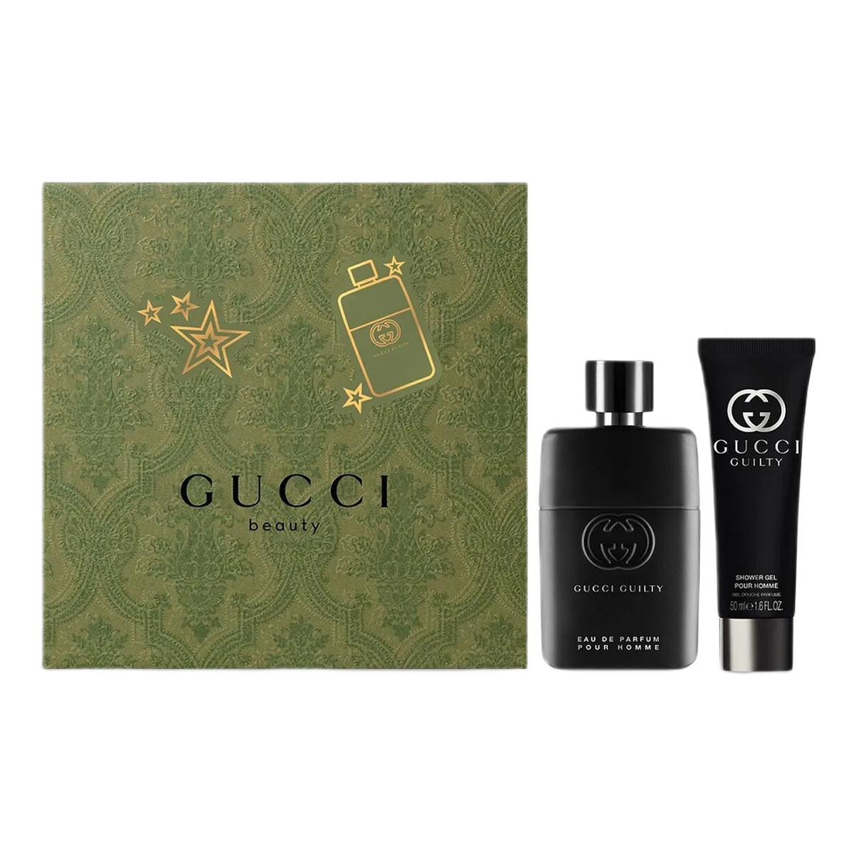 Gucci Guilty Pour Homme Zestaw woda perfumowana spray 50ml + żel pod prysznic 50ml