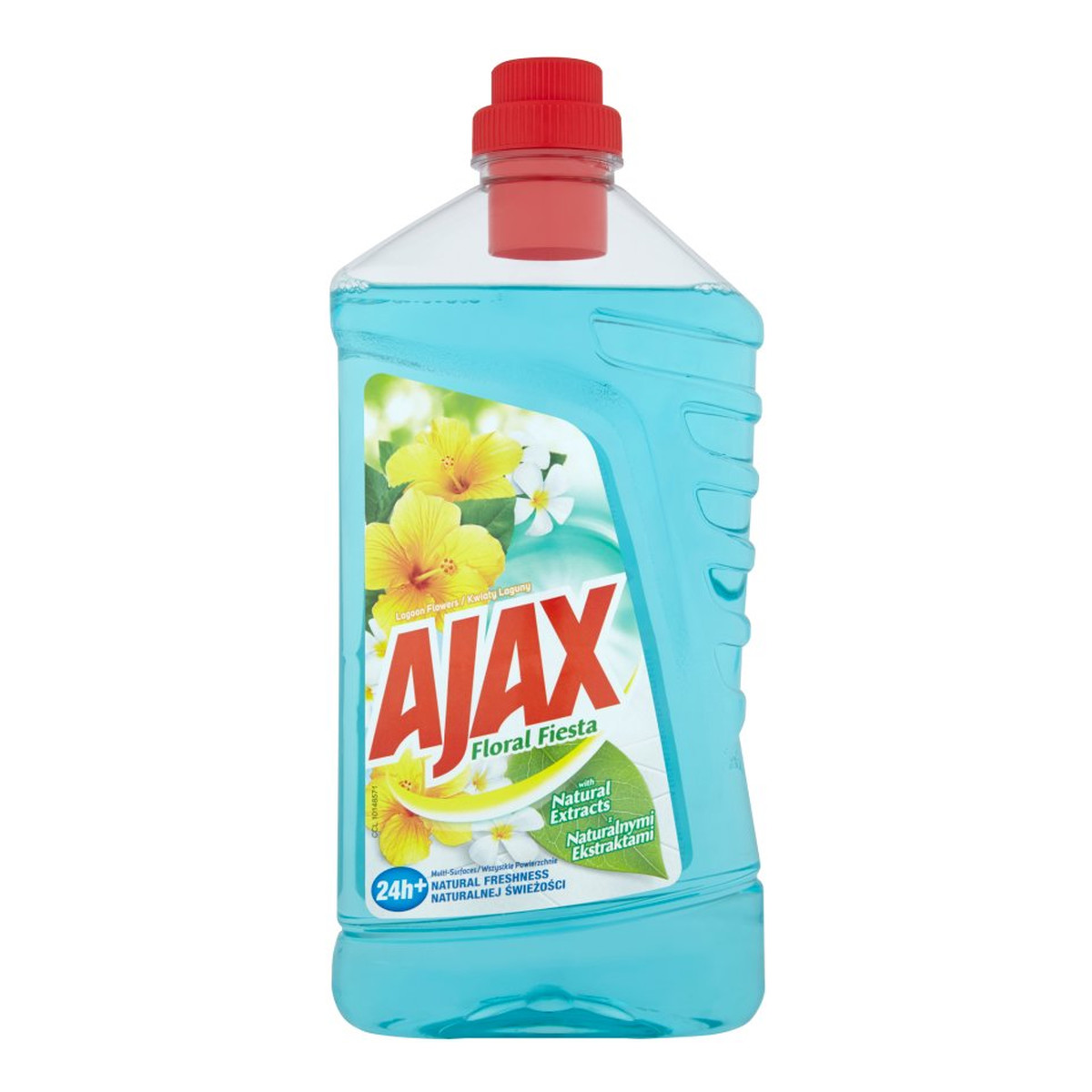 Ajax Floral Fiesta PŁYN DO MYCIA UNIWERSALNY NIEBIESKI KWIATY LAGUNY 1000ml