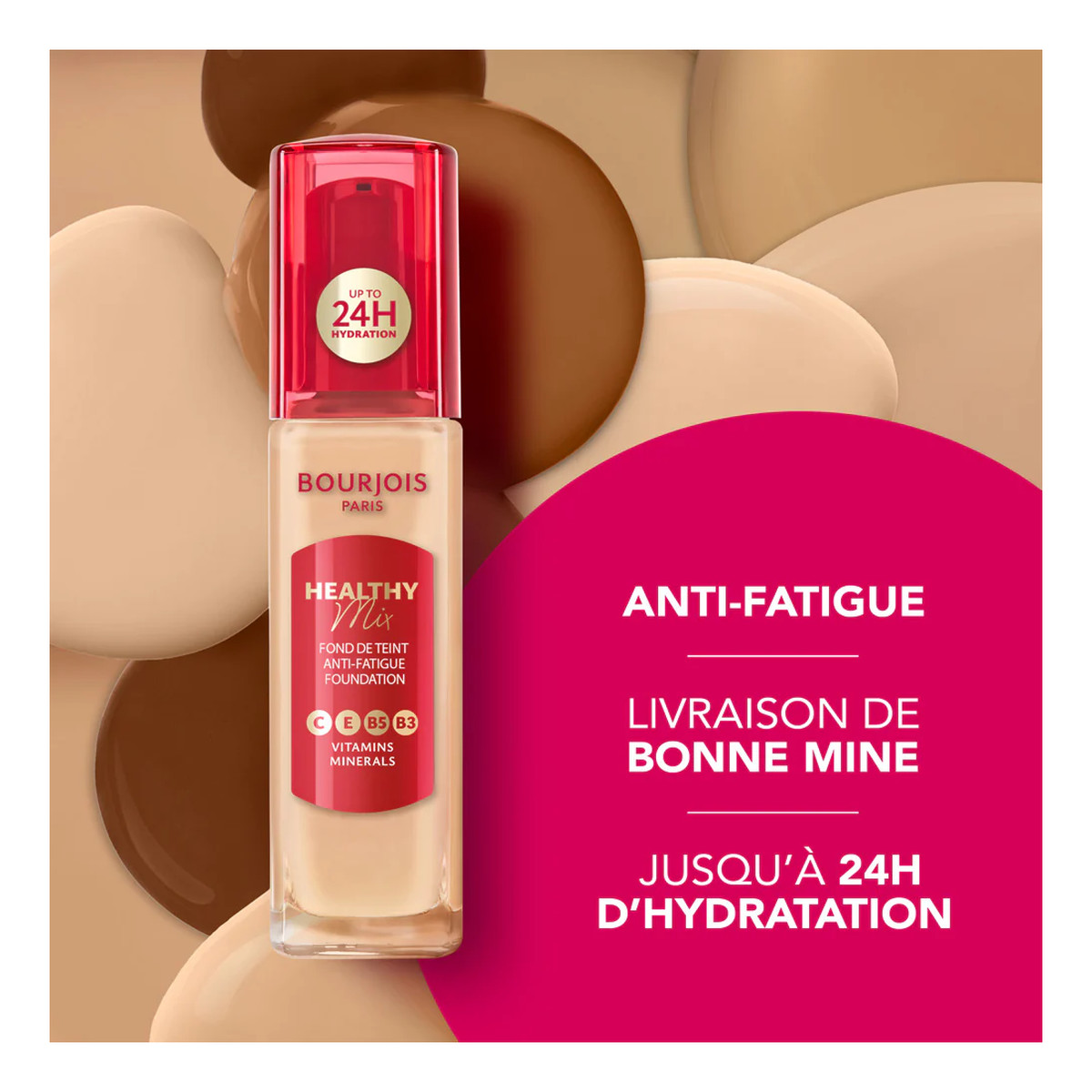 Bourjois Healthy Mix podkład do twarzy z kompleksem witamin i minerałów 30ml