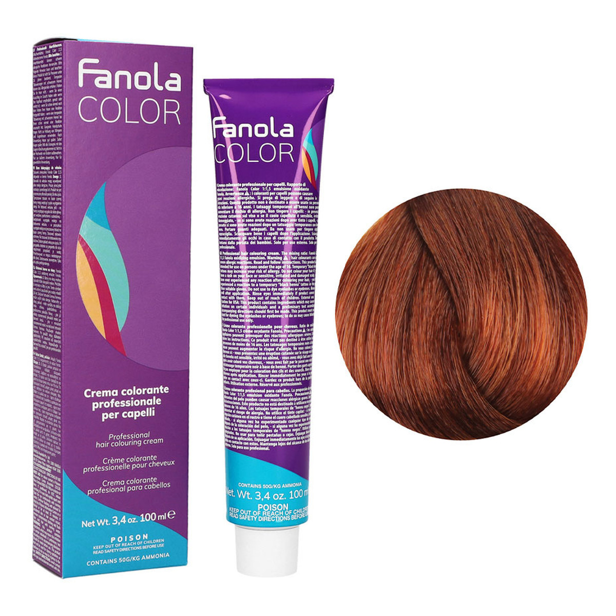 Fanola Color Krem koloryzujący Farba do włosów 100ml
