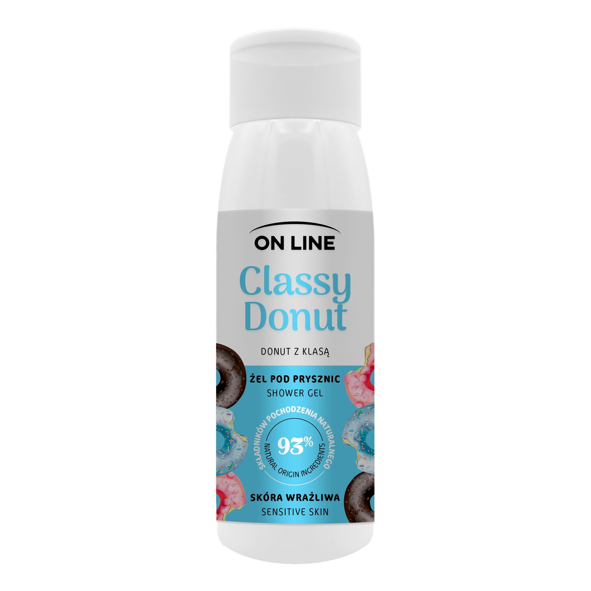 On Line Żel pod prysznic Classy Donut do skóry wrażliwej 400ml
