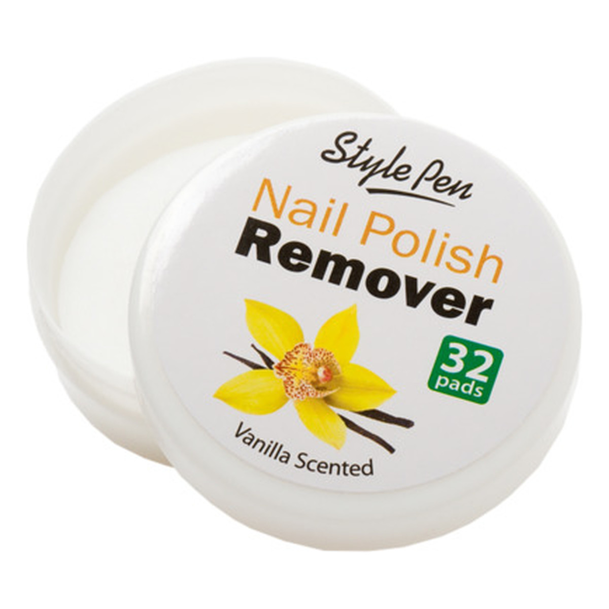 Ferity Nail Polish Remover pachnący zmywacz do paznokci w płatkach Wanilia