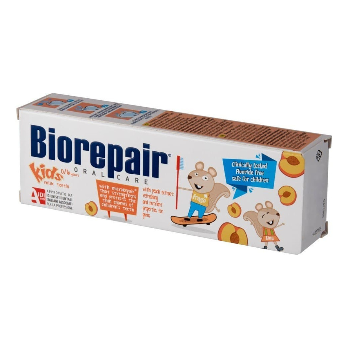 Biorepair Oral Care Pasta do zębów dla dzieci (0-6 lat) - Brzoskwinia 50ml