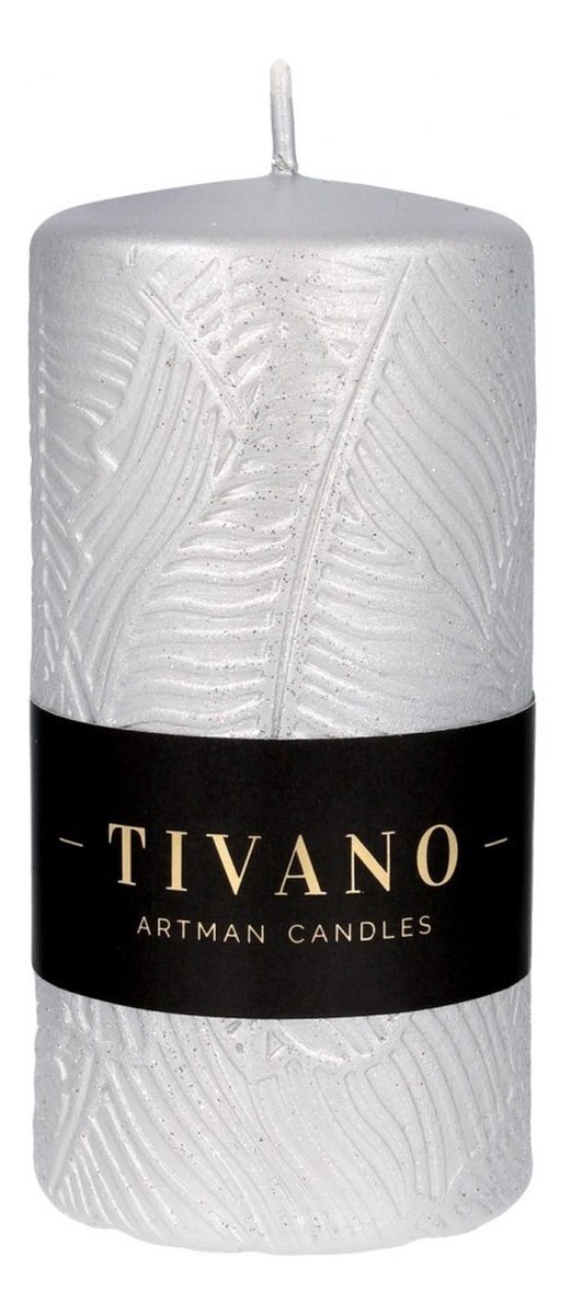 Świeca ozdobna Tivano - walec średni