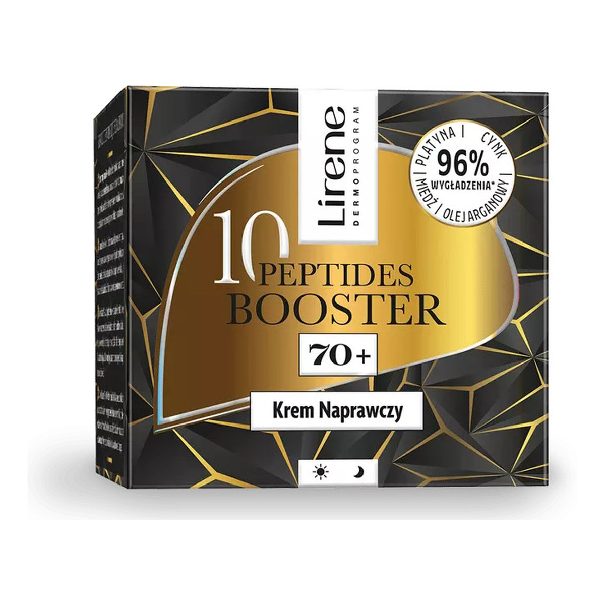 Lirene 10 Peptides Booster Krem ujędrniający 60+ 50ml i Krem naprawczy 70+ 50ml i Serum odmładzające 30ml