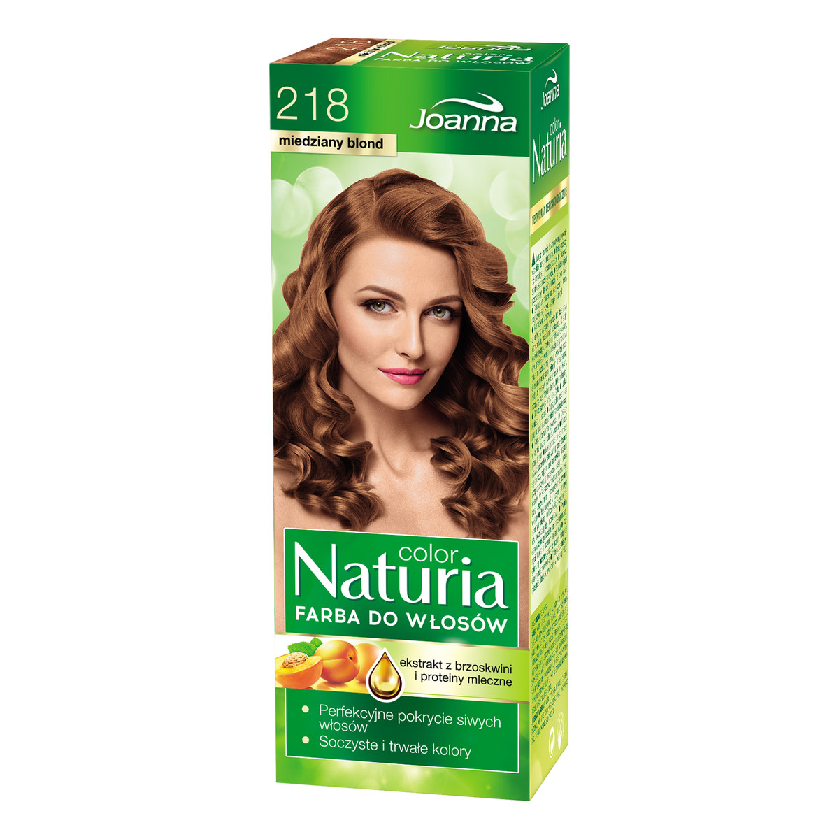 Joanna Color Naturia Farba Do Włosów Miedziany Blond (218) 100ml