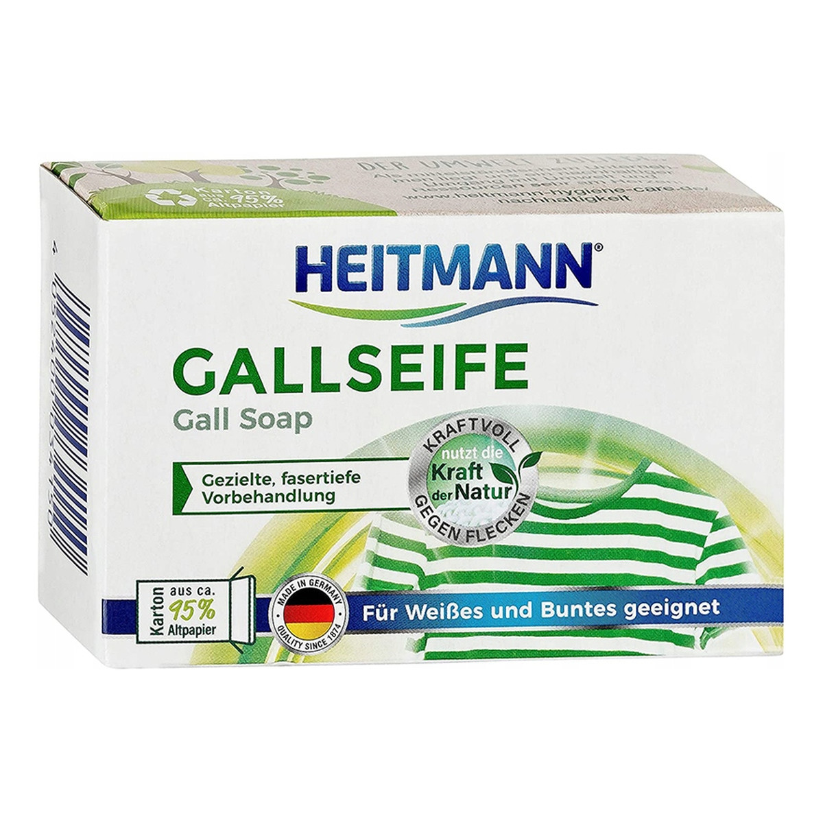 Heitmann Gallseife Odplamiające Mydło Galasowe 100g