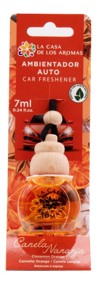 Car freshener odświeżacz do samochodu cynamon i pomarańcza