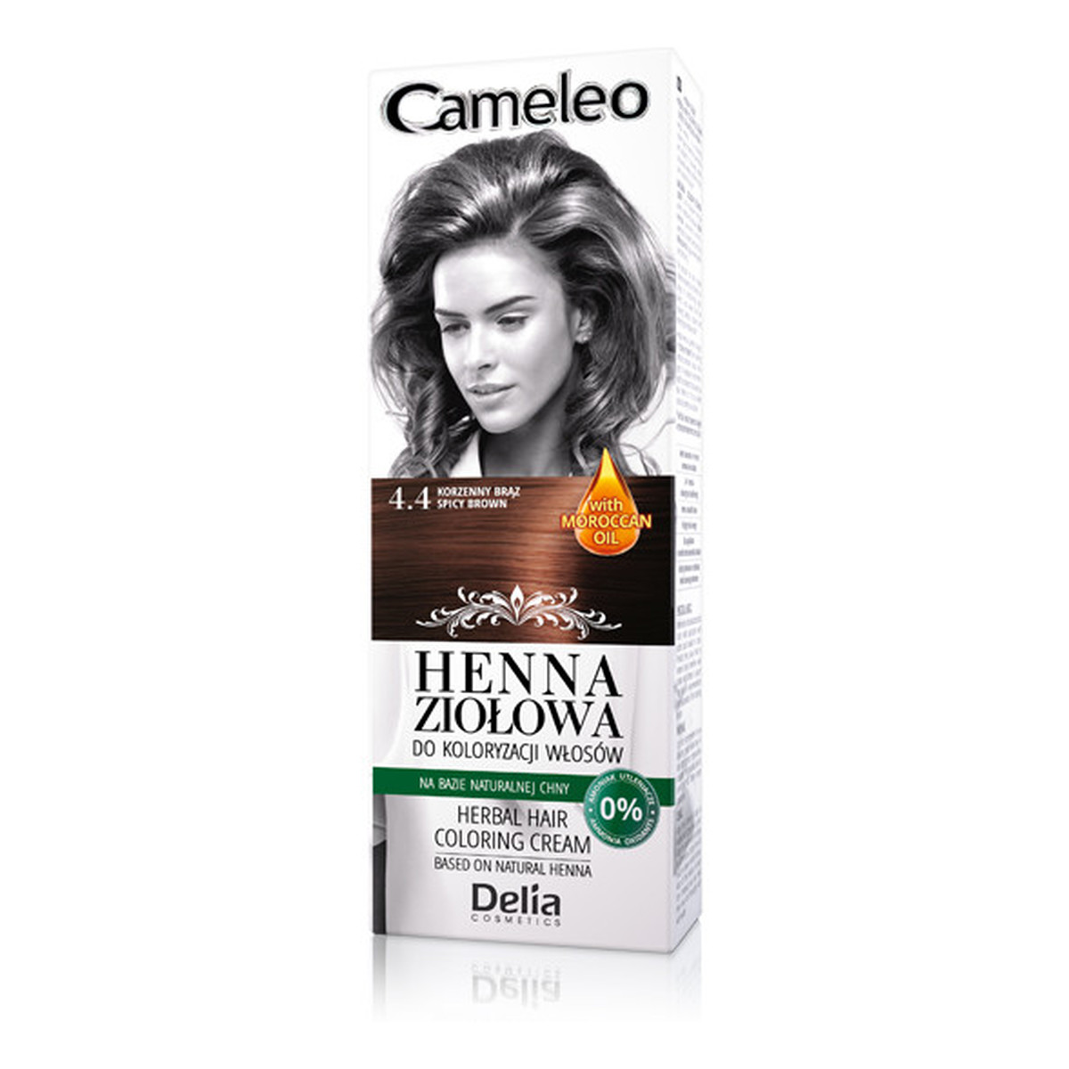 Cameleo Henna Creme Ziołowa Henna Do Koloryzacji Włosów