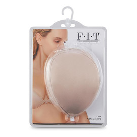 Cloth adhesive bra samonośny biustonosz b beige