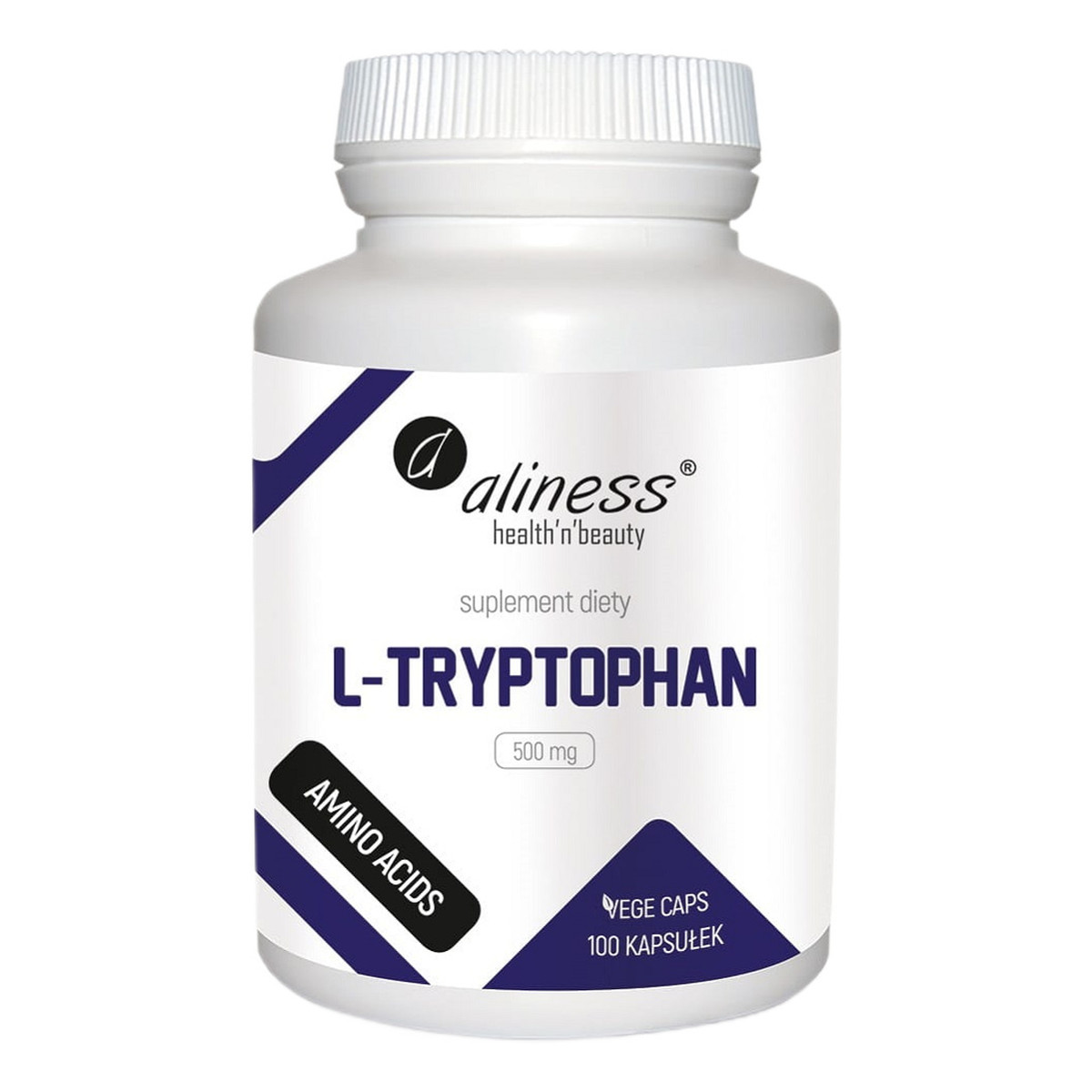 Aliness L-tryptophan 500mg suplement diety 100 kapsułek