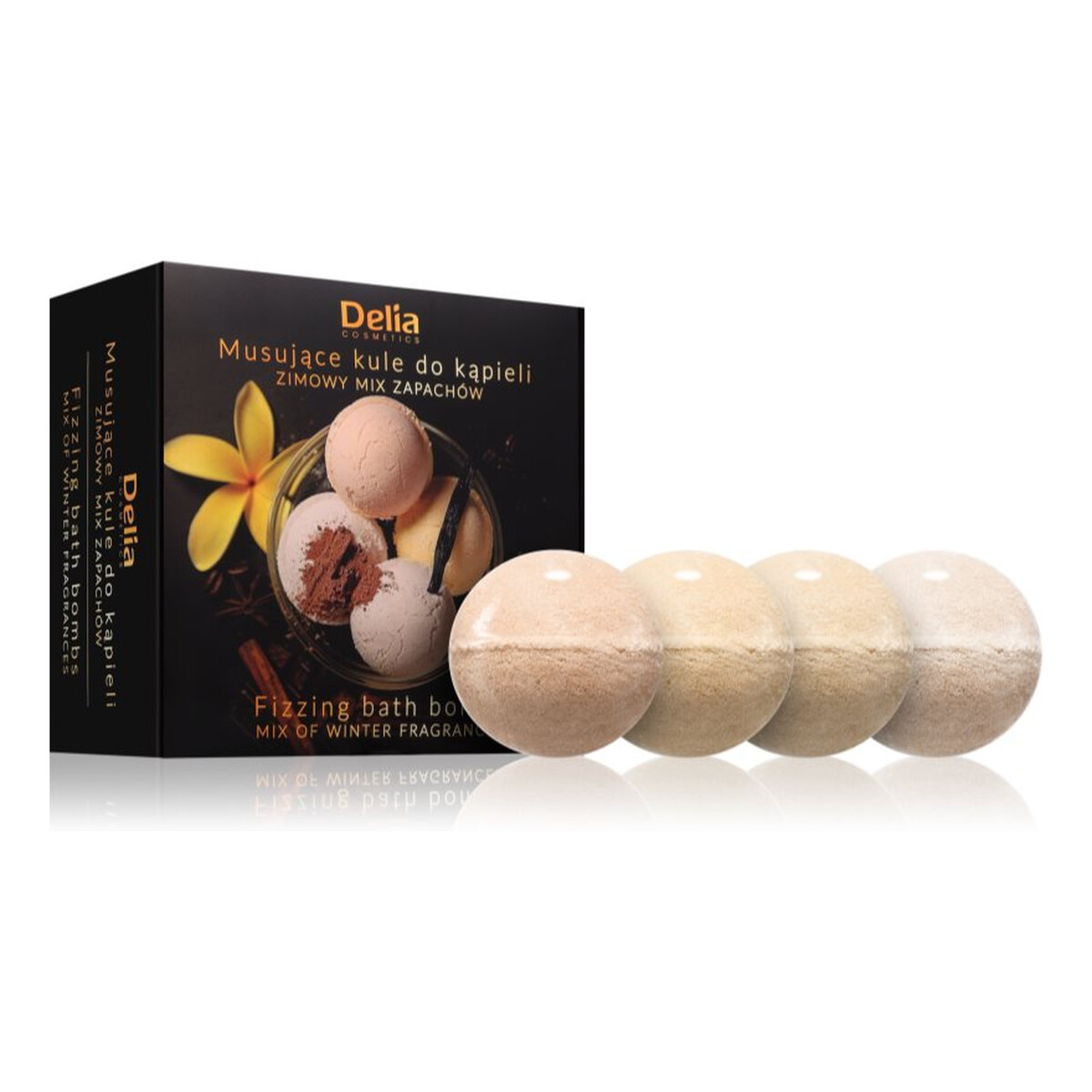 Delia Musujące kule do kąpieli 100g