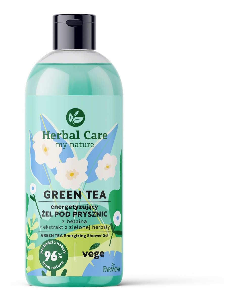Żel pod prysznic z betainą-green tea