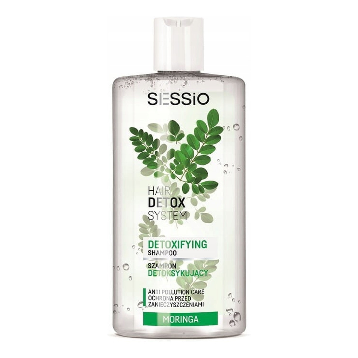 Sessio Hair Detox System Detoxifying detoksykujący szampon do włosów Moringa 300g