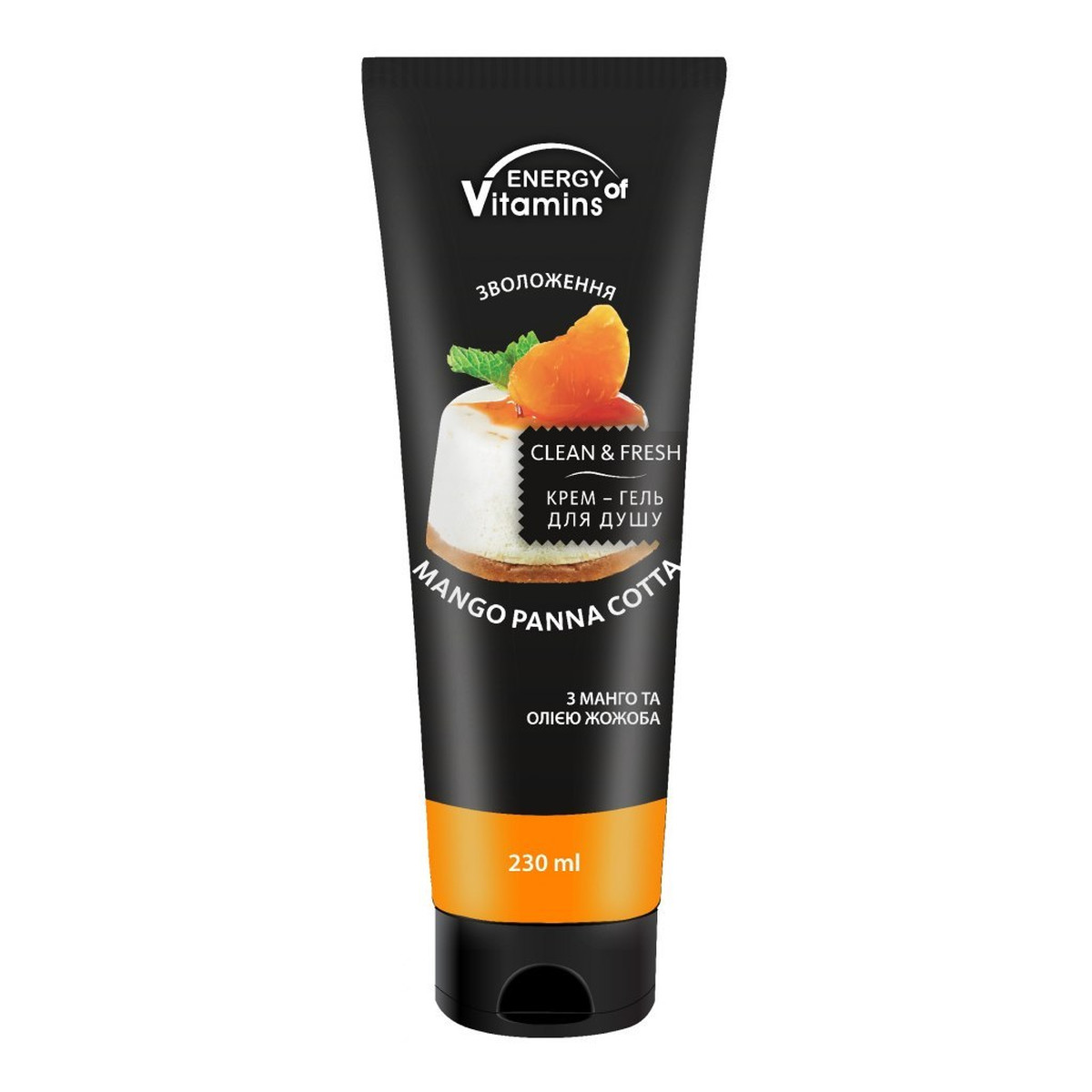 Alliance Of Beauty Energy of Vitamins Żel pod prysznic Mango Panna Cotta 230ml