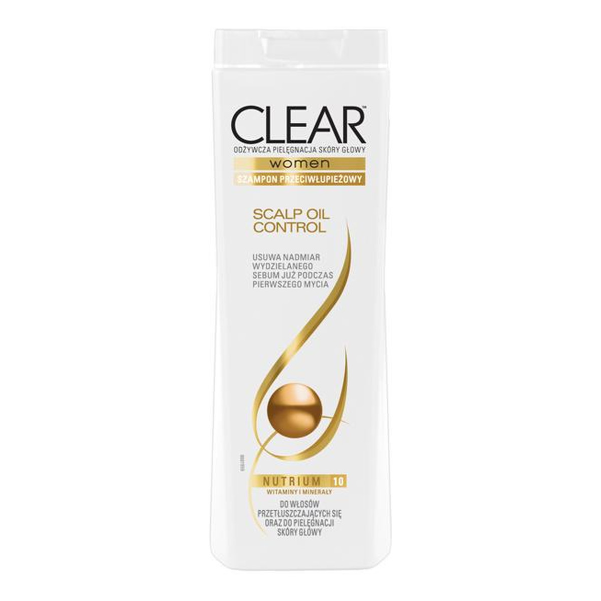 Clear Scalp Oil Control Szampon Do Włosów Przeciwłupieżowy 200ml