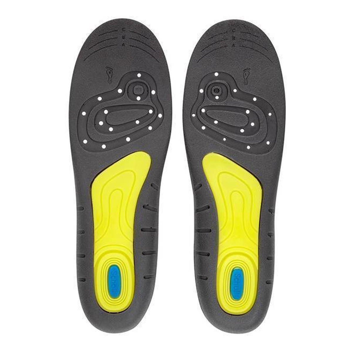 Scholl Gel Activ Insoles For Work Wkładki do obuwia do pracy męskie rozmiar 40-46,5