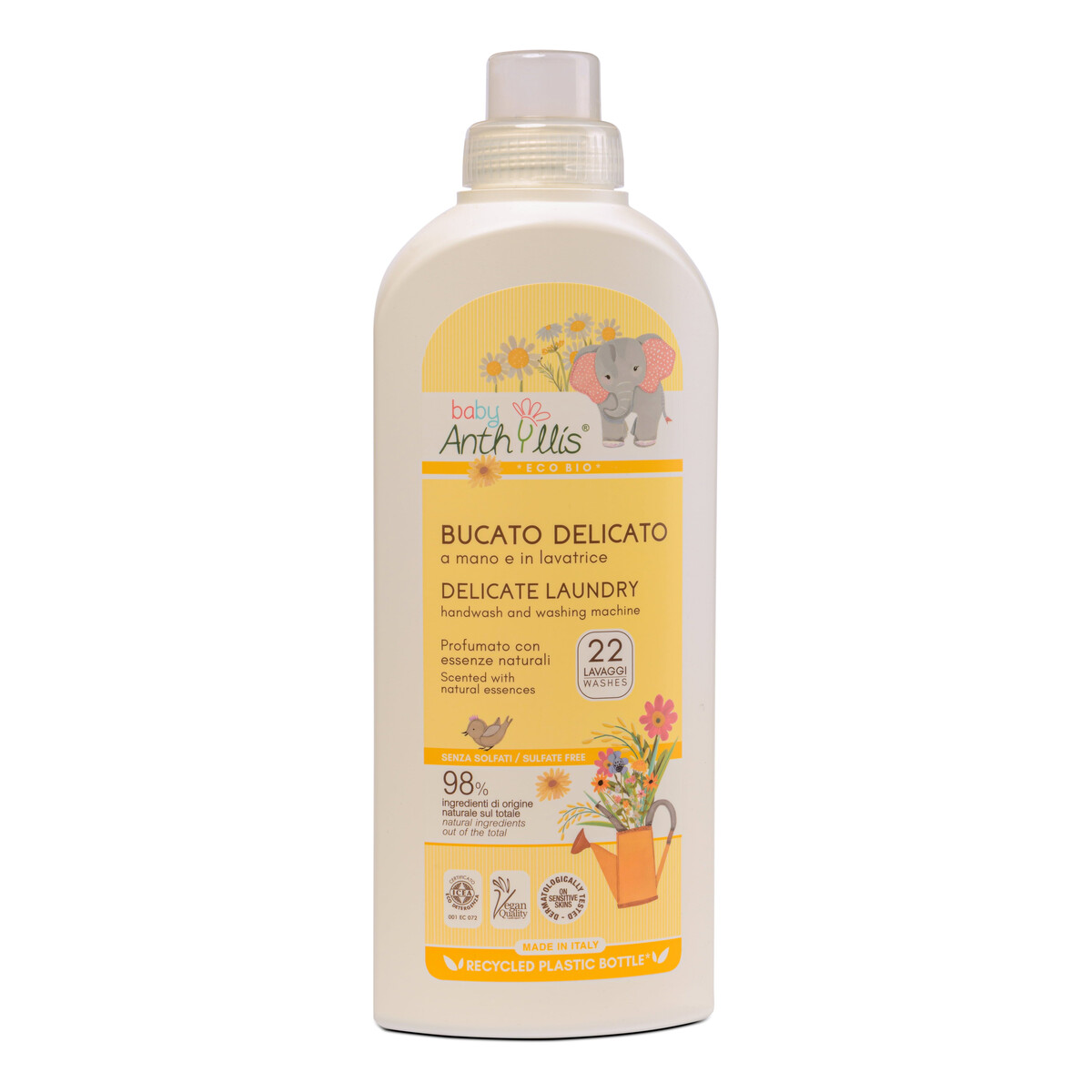 Anthyllis Baby Naturalny płyn do prania ubranek dziecięcych 1000ml