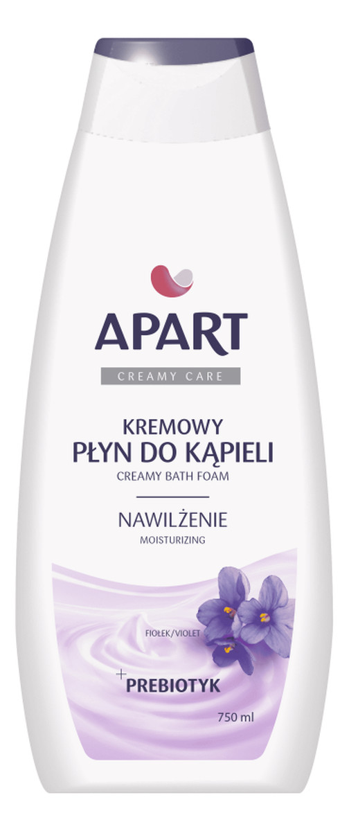 Kremowy płyn do kąpieli Fiołek