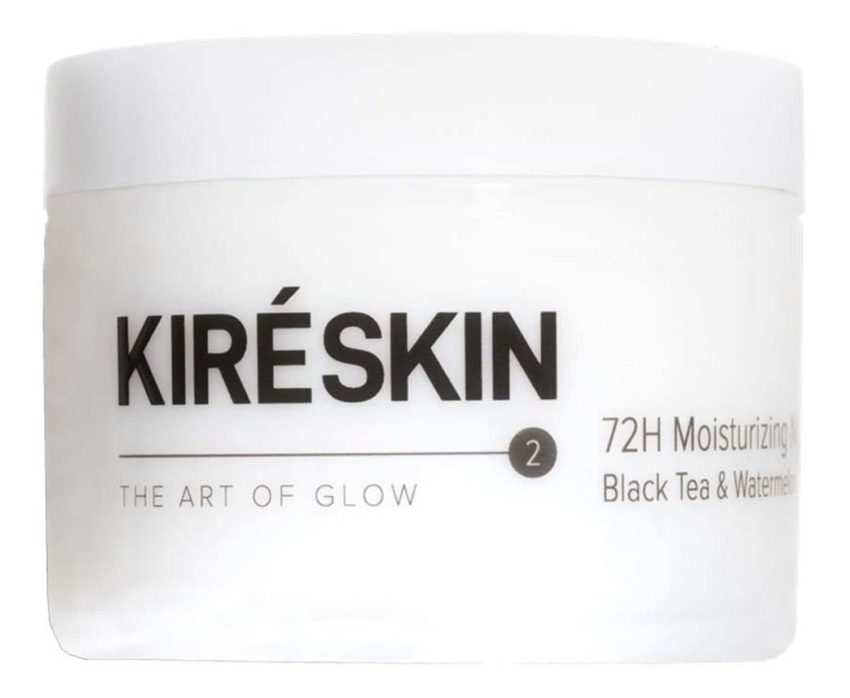 72h moisturizing night mask nawilżająca całonocna maska czarna herbata & arbuz